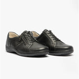 Waldlaufer HENNI 496054 Womens Leather Shoes Black