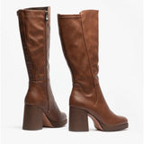 Marco Tozzi DAMEN Womens Tall Boots Chestnut