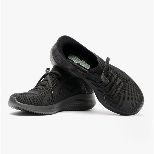 Skechers 149710/BBK ULTRA FLEX 3.0-BRILLIANT PATH Womens Trainers Black