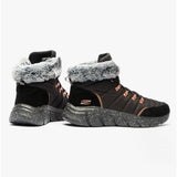 Skechers 117339/BBK BOBS B FLEX-JOLLY DARLING Womens Sneaker Boots Black