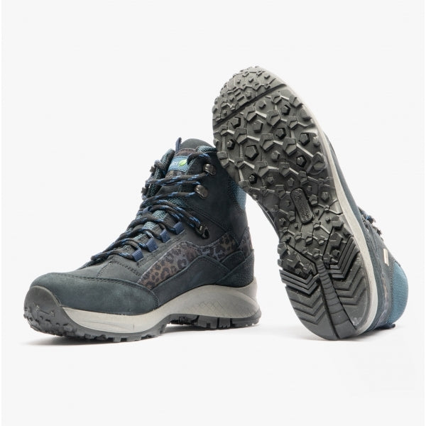 Waldlaufer H-EMMA 949977 Womens Leather Boots Navy