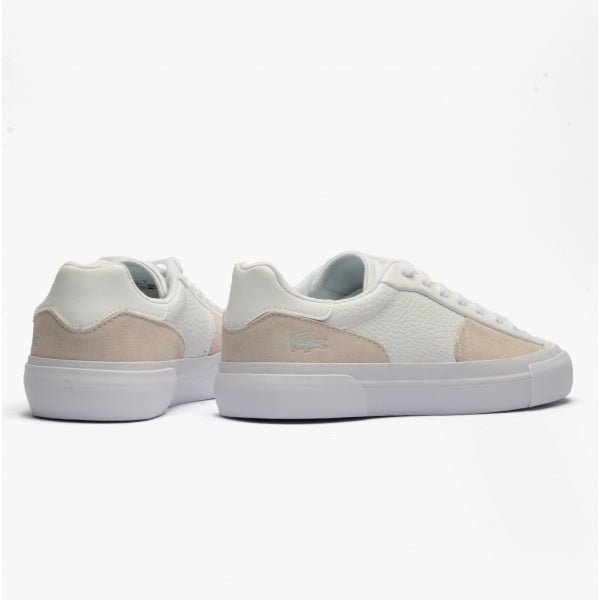 Lacoste L006 222 1 Womens Leather Trainers White