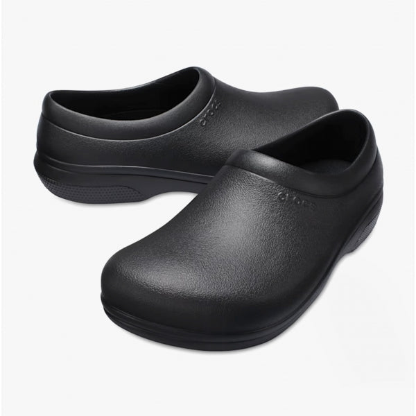 Crocs At Work ON THE CLOCK WORK Unisex Slip On Clogs Black