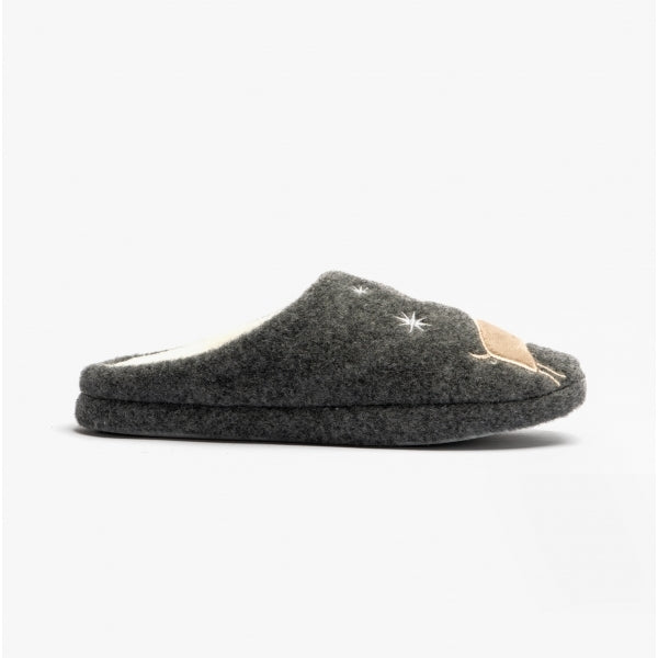 Jo & Joe DANCER Womens Slippers Grey