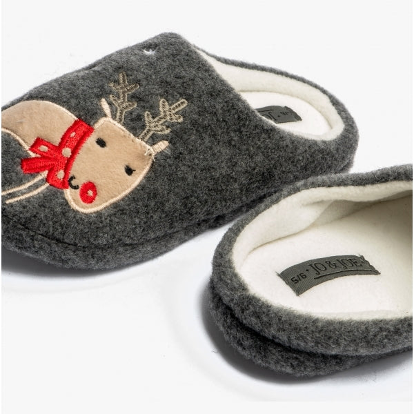 Jo & Joe DANCER Womens Slippers Grey