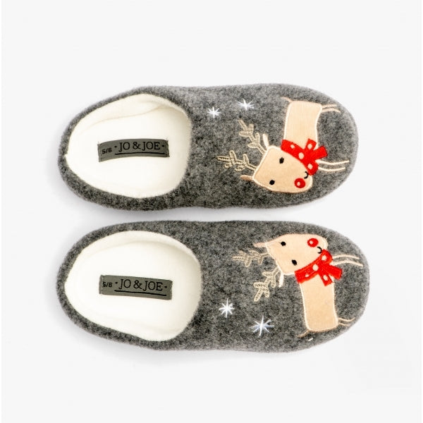 Jo & Joe DANCER Womens Slippers Grey
