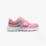 Skechers 302711N/PNK COMFY FLEX 2.0-STARRY SKIES Girls Trainers Pink