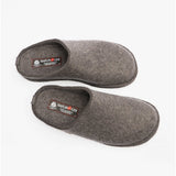 Haflinger SOFT Womens Wool Slippers Anthracite