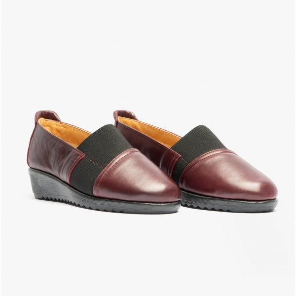Comfortology NESO Womens Leather Shoes Bordeaux