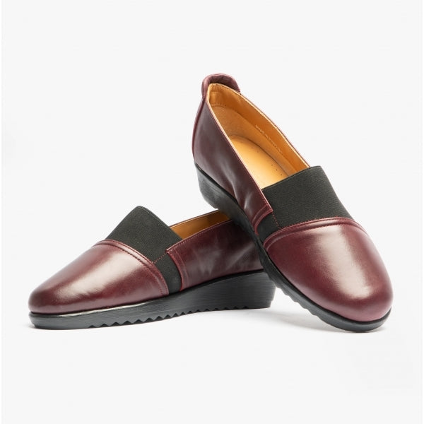Comfortology NESO Womens Leather Shoes Bordeaux