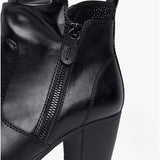 Jana 25363-29-001 Womens Ankle Boots Black