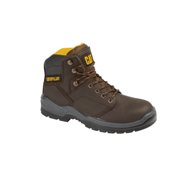 STRIVER Mens Water Resistant Safety Boots Brown