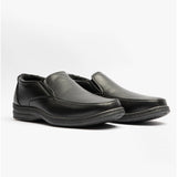Dr Keller KARL Mens Leather Shoes Black