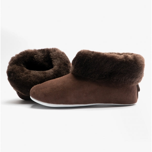Shepherd JUBILEUM 630 Womens Sheepskin Slipper Boots Moro