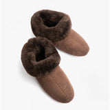 Shepherd JUBILEUM 630 Womens Sheepskin Slipper Boots Moro