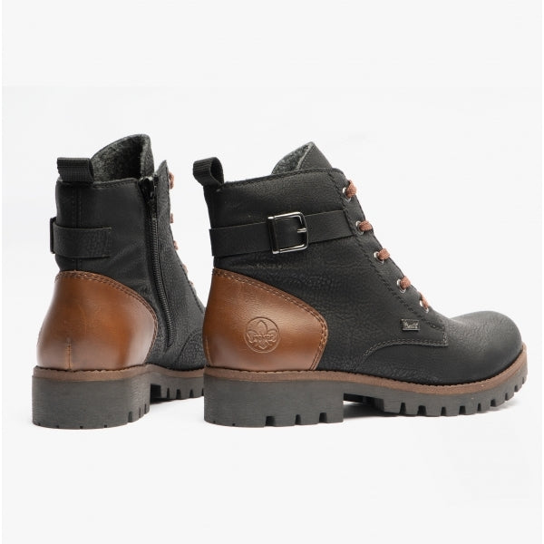 Rieker 78502-00 Womens Boots Black