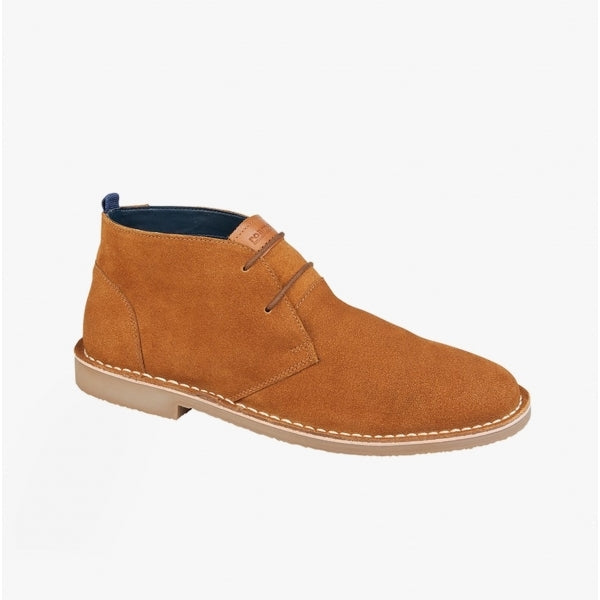 Roamers JACOB Mens Desert Boots Tan