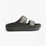 Crocs 207446-060 CLASSIC COZZZY Unisex Sliders Black