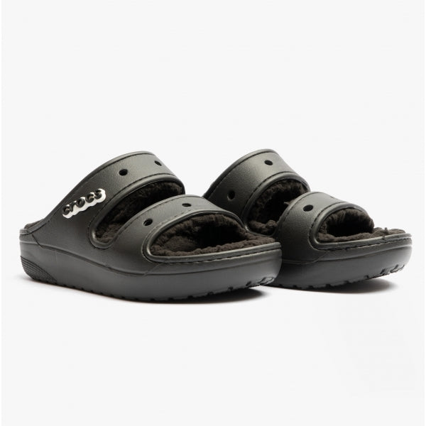 Crocs 207446-060 CLASSIC COZZZY Unisex Sliders Black