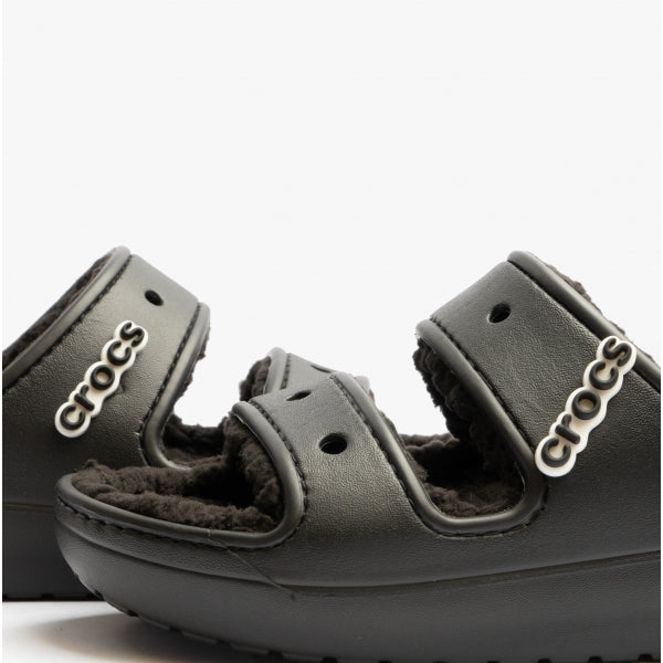 Crocs 207446-060 CLASSIC COZZZY Unisex Sliders Black
