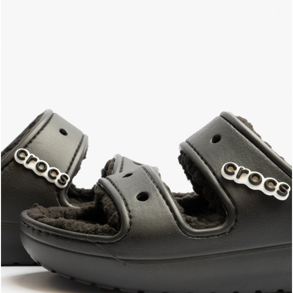 Crocs 207446-060 CLASSIC COZZZY Unisex Sliders Black