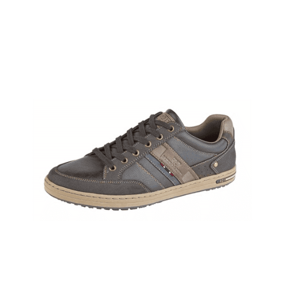 Other M721B Mens Lace-Up Casual Trainers Dark Brown