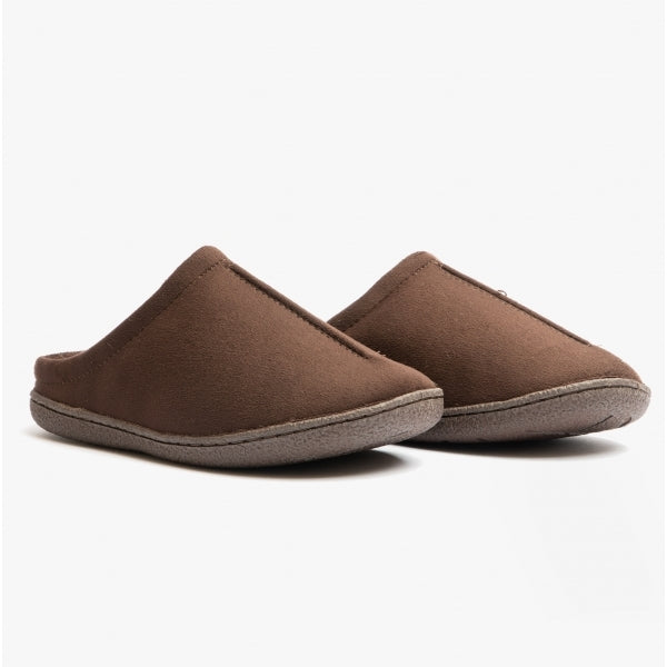 Jo & Joe CLIFF Mens Mule Slippers Brown