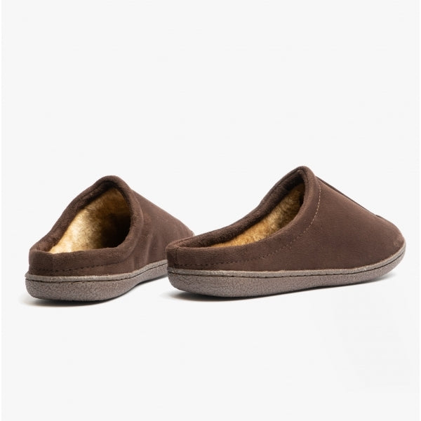 Jo & Joe CLIFF Mens Mule Slippers Brown