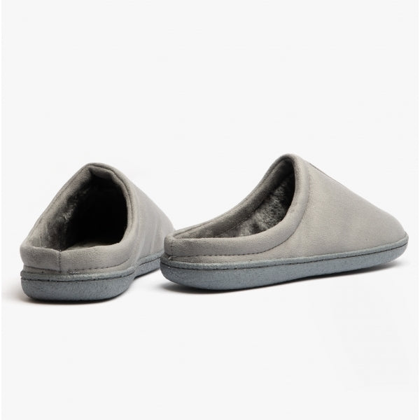Jo & Joe CLIFF Mens Mule Slippers Grey