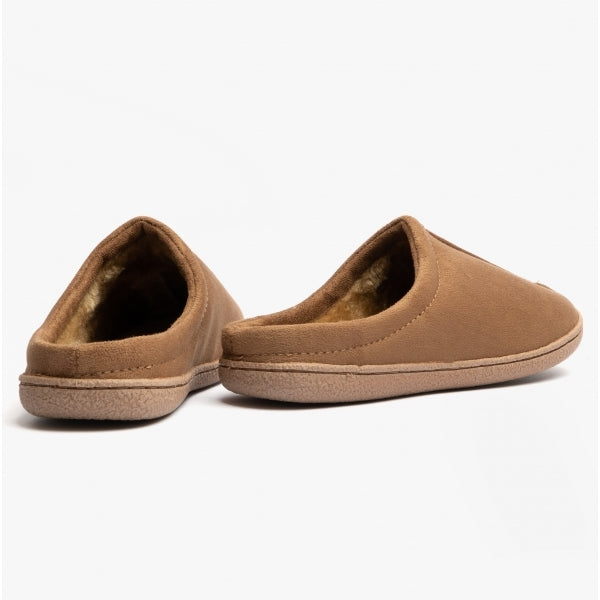 Jo & Joe CLIFF Mens Mule Slippers Cognac