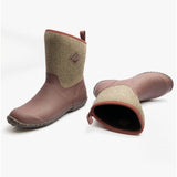 Muck Boots MUCKSTER II MID Womens Rubber Short Boots Raisin