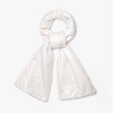 UGG NIMB AAND Womens  Puffer Scarf Nimbus White