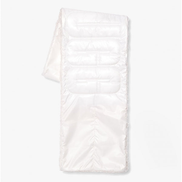 UGG NIMB AAND Womens  Puffer Scarf Nimbus White