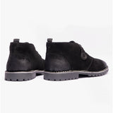 Popps COOPER Mens Desert Boots Black