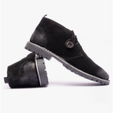Popps COOPER Mens Desert Boots Black