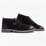 Popps COOPER Mens Desert Boots Black