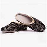 Chaleur SORELLA Womens Mule Slippers Black/Gold