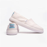TOMS ALPARGATA MALLOW Womens Chunky Slip-On Espadrilles White