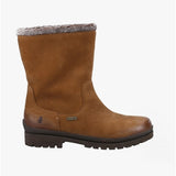 Hush Puppies ALICE Womens Leather Boots Camel