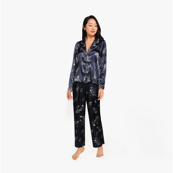 Vero Moda SILLE Womens Nightwear Set Blue