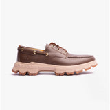 Timberland TBL Originals Ultra Lthr MT Ox Mens Full Grain Boat Shoes Dark Brown