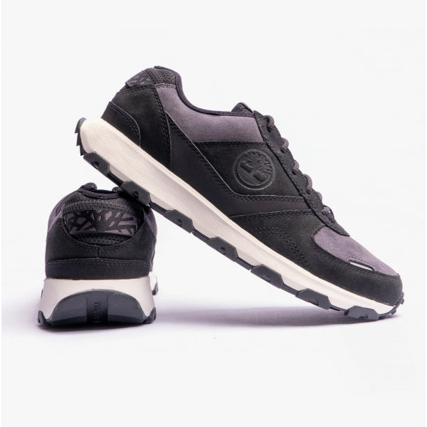 Timberland Winsor Park Ox Mens Nubuck Trainers Grey/Black