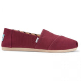 TOMS ALPARGATA Womens Slip-On Canvas Espadrilles Plum