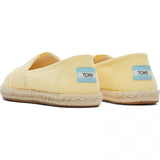 TOMS ALPARGATA ROPE Womens Slip-On Canvas Espadrilles Yellow