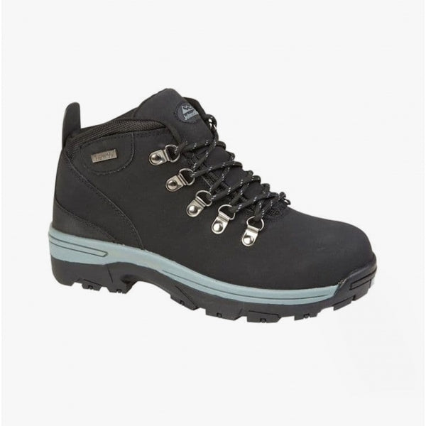 Johnscliffe TREK Womens Waterproof Hiking Boots Black