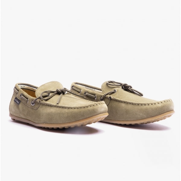 Ted Baker KENNEY Mens Boat Shoes Dark Green