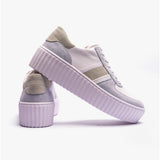 Gabor DAZZLING Womens Suede Trainers Multicoloured