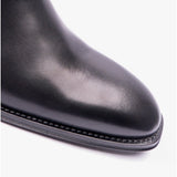Club Cubano ANFIBIO Mens Leather Cuban Heel Boots Black