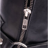 Club Cubano TICINO Mens Leather Cuban Heel Boots Black