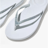 FitFlop iQUSHION OMBRE SPARKLE Womens Flip-Flops Seafoam Blue